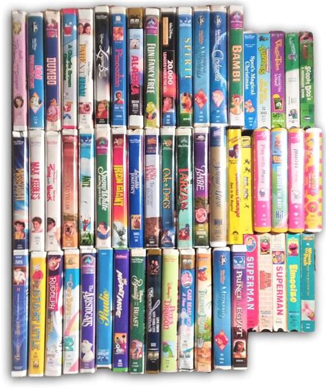 Kids Vhs Video Tapes