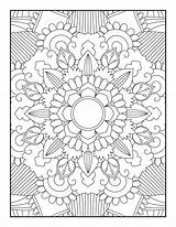 Premium Vector  Mandala coloring page sketch template