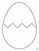 Printable Easter Eggs Coloring Pages sketch template