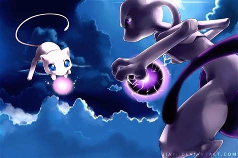 Mew vs Mewtwo - Mew (pokemon) Photo (36718676) - Fanpop