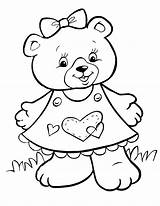 Printable Coloring Pages A Bear Sitting In Box  FatimafvHobbs sketch template