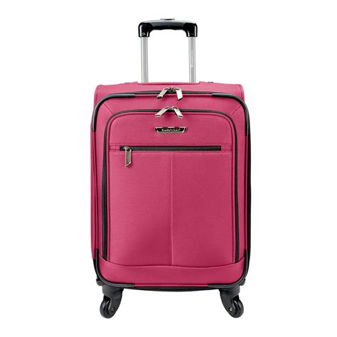 Carry-On Spinner Luggage (Pink) - Traveler's Choice - Touch of Modern