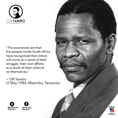 Oliver Tambo | African national congress, History quotes, Black history ...