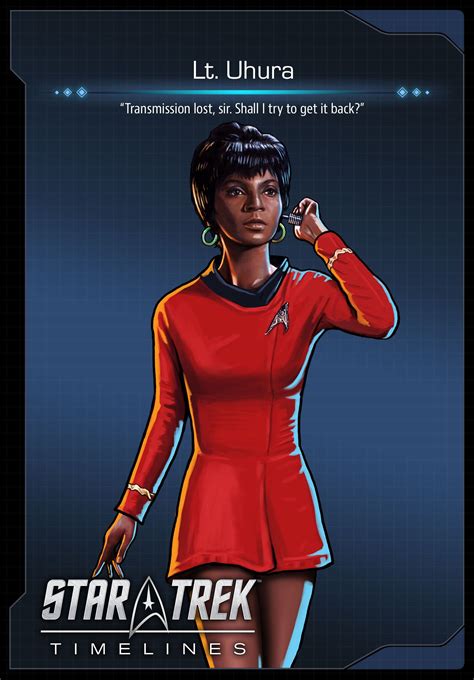 Lt. Uhura Shines in Timelines