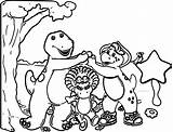 Barney And Friends Play Coloring Page  Wecoloringpagecom sketch template
