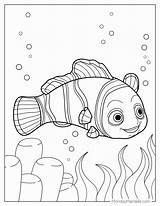 Nemo Coloring Page sketch template