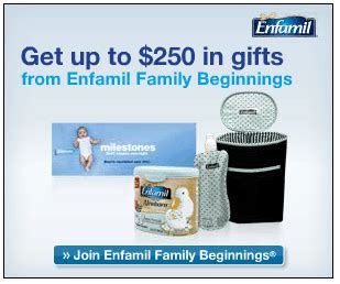 Sign Up with Enfamil and Get a FREE Baby Gear and Up to $250 in Samples & Coupons