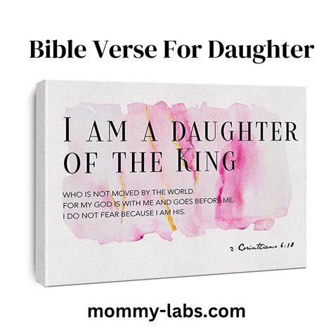 Bible Verse For Daughter - Scriptures On Guidance