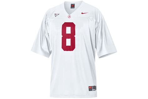 Alabama Crimson Tide #8 Julio Jones White Authentic NCAA Football Jersey