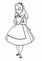 78 Alice In Wonderland Coloring Pages  ColoringPagesOnlycom sketch template