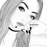 Simple Hipster Coloring Tumblr Pages sketch template