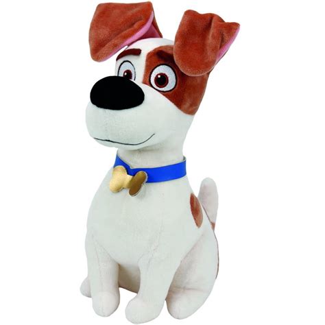 Ty Beanie Babies Secret Life of Pets Max The Dog Medium Plush - Walmart ...