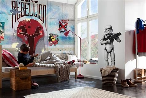 Star Wars Rebels photo wall wallpaper murals | Star wars themed bedroom ...