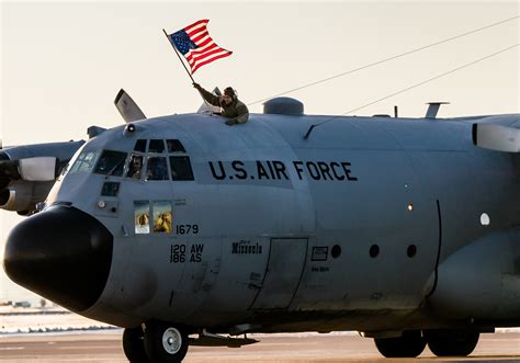 Montana Airmen, aircraft, return from deployment > 120th Airlift Wing ...