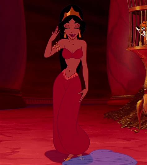 Jasmine Aladdin Red Outfit