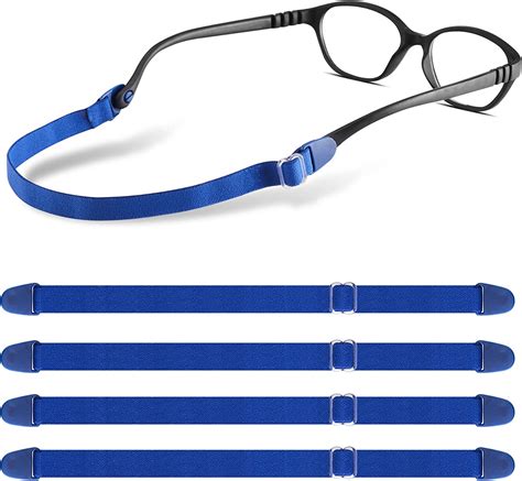 Amazon.com: lvvfit Kids Glasses Strap Adjustable Eyeglasses Strap ...