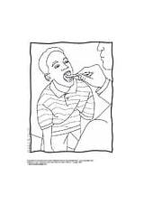 Coloring Page throat  Free Printables Img 11480 sketch template