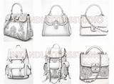 Bags Coloring Page Grayscale Adult Printable Coloring For  sketch template