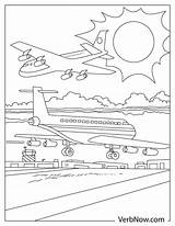 Free AIRPLANE Coloring Pages For Download Printable PDF sketch template