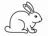 Free Printable Rabbit Coloring Pages For Kids sketch template