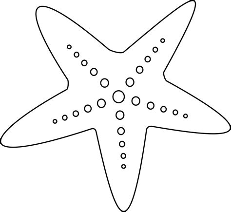 Free Starfish Line Cliparts, Download Free Starfish Line Cliparts png ...