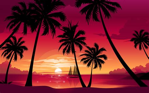 Beach Sunset Drawing - Look at links below to get more options for getting and using clip art.