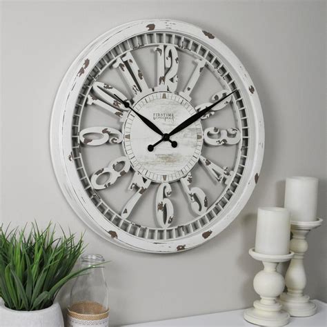 FirsTime FirsTime Whitney Wall Clock-31043 - The Home Depot