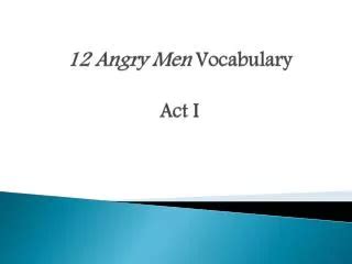 PPT - 12 Angry Men PowerPoint Presentation, free download - ID:2138200