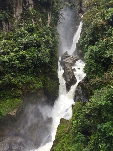 What have I gotten myself into? Ecuador! | Beautiful waterfalls, Ecuador, Waterfall