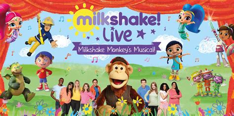 Milkshake! Live - Milkshake Monkey's Musical - Malvern Theatres