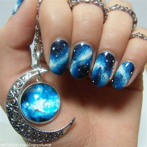 Galaxy Nails! nail art by Kizzy - Nailpolis: Museum of Nail Art