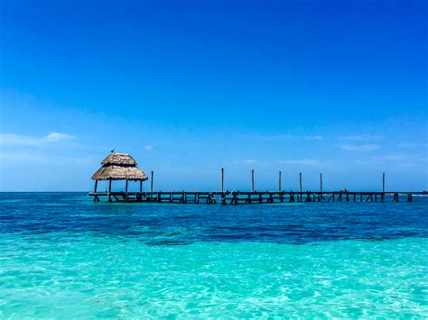 Amazingly clear and blue waters in Cancun away from the majority of tourists on some of the ...