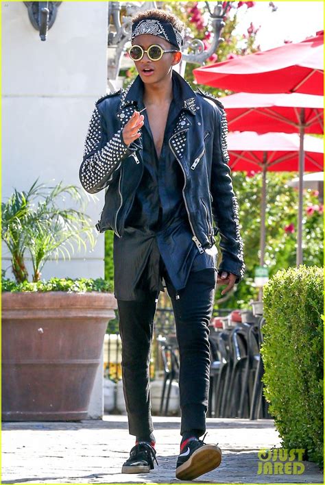 Jaden Smith: Rocker Chic Outfit for Sugarfish Dinner: Photo 2908768 | Jaden Smith, Moises Arias ...