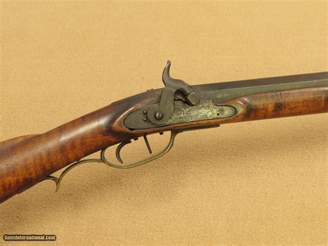 Antique Circa 1840's Full-Stock Kentucky Rifle Marked "K*A" in .40 ...