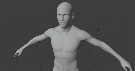 Male Base Mesh 7k faces 3D model rigged | CGTrader