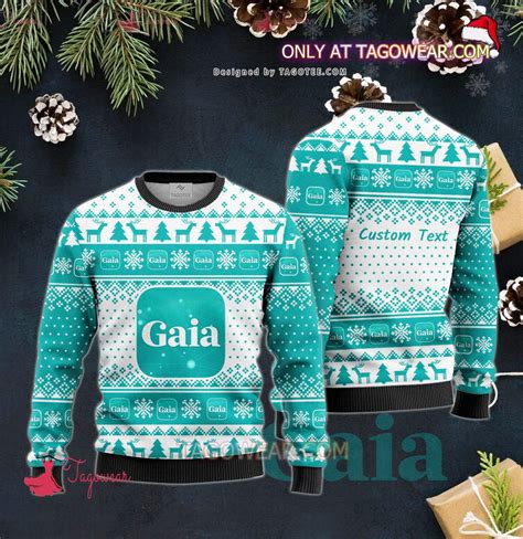 Gaia, Inc. Logo Sweaters - Tagowear