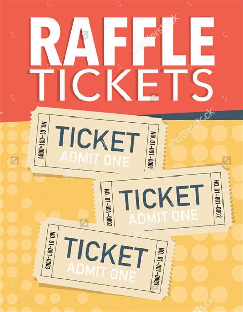 Printable Raffle Ticket Sign