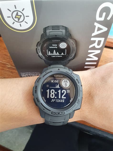 Just got a new garmin instinct solar. Loved it. : Garmin