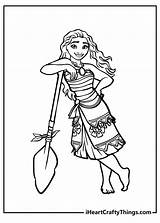 Coloring Pages Moana sketch template