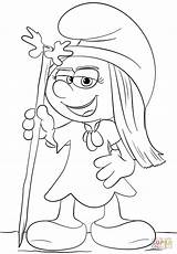 Smurfmelody From Smurfs The Lost Village coloring Page  Free sketch template