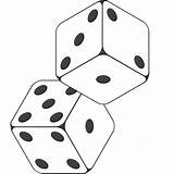 Dice Coloring Pages Sketch Page sketch template