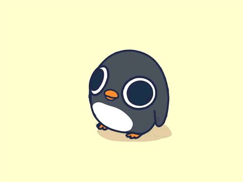 Penguin Waddle | Милые рисунки, Рисунки эмодзи, Эскизы персонажей