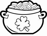 Pot Of Gold 17 Coloring Page  Free Printable Pages For Kids sketch template