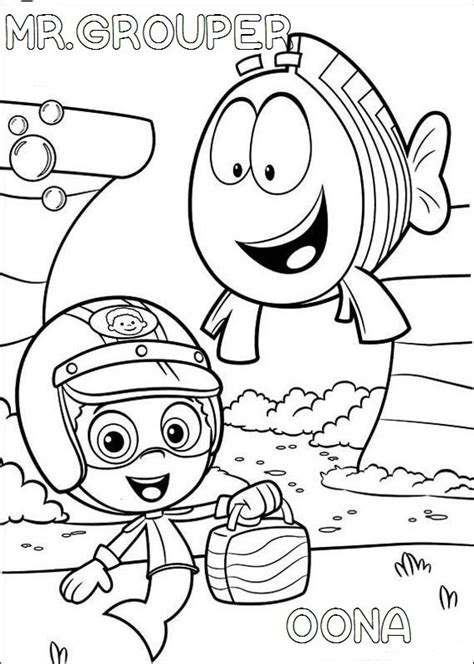 Bubble Guppies Drawing at GetDrawings | Free download