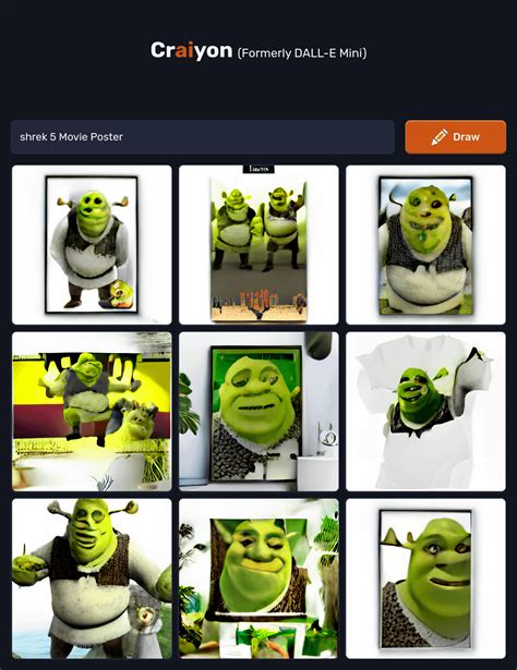 Shrek 5 Movie Poster : r/weirddalle