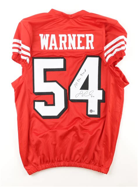 Fred Warner Signed Jersey Inscribed "All Pro Fred" (Beckett) | Pristine Auction