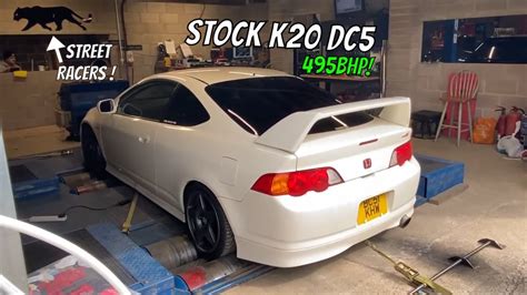 495bhp DC5 Turbo Stock Engine - YouTube