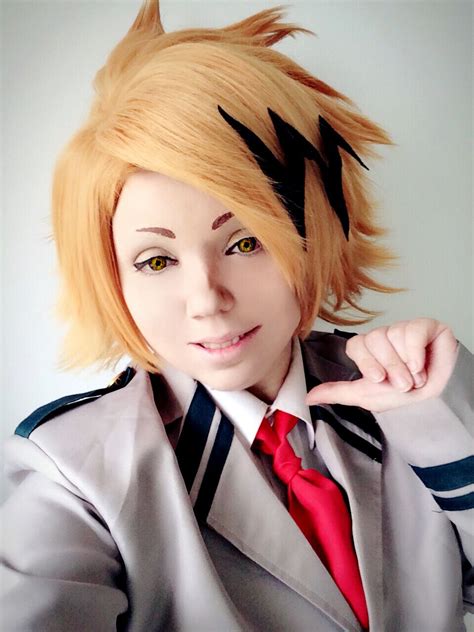 Here is my new picture of my Denki Cosplay! ⚡️💛 #kaminaridenkicosplay #kaminaridenki #denki # ...