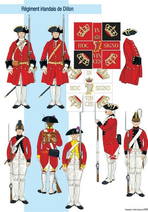 Dilion's Regiment......Irish Brigade...French army | British army uniform, Century uniforms ...