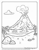 100  Volcano Coloring Pages Free PDF To Print Woo Coloring sketch template